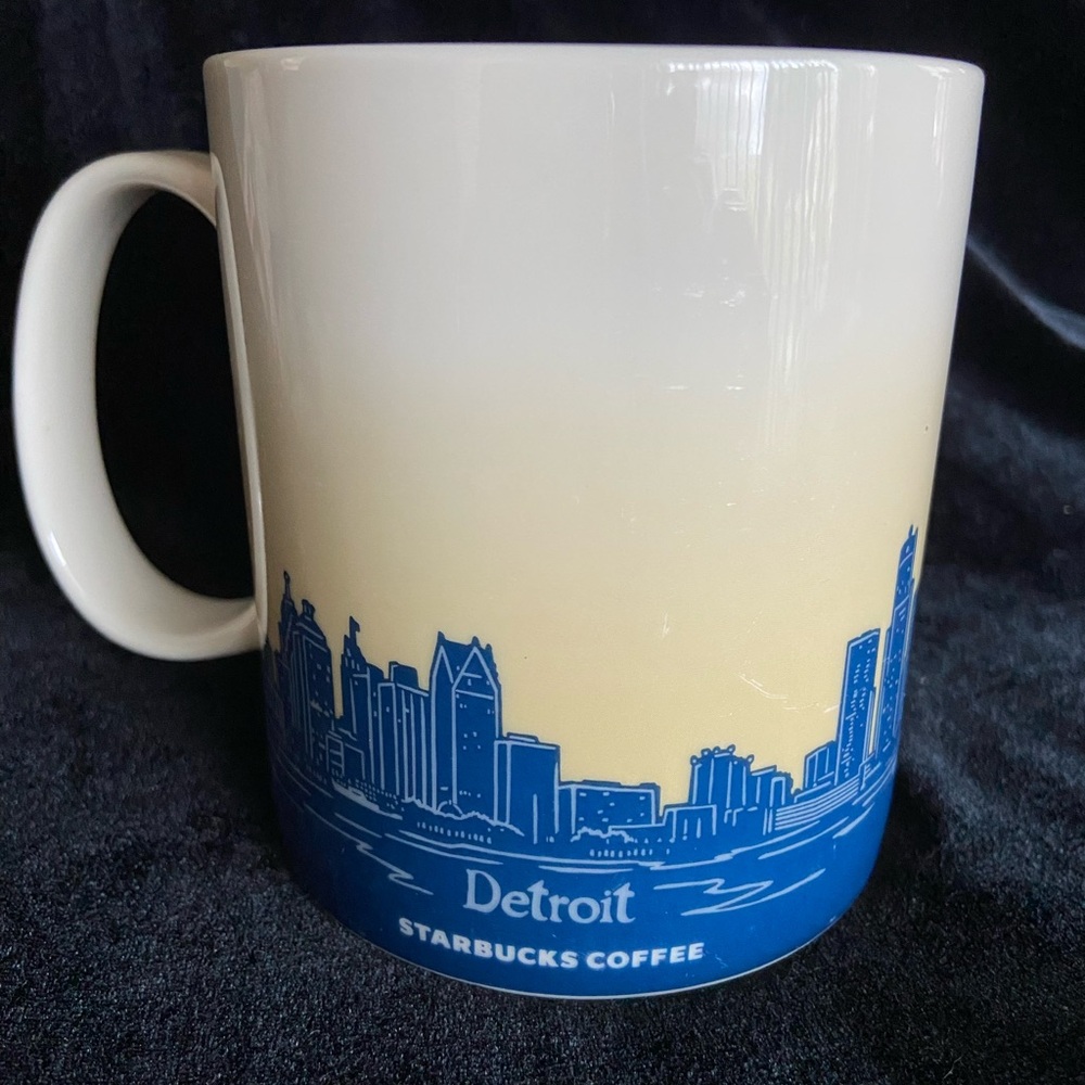 Starbucks Detroit Michigan City Coffee Mug Cup 16 oz. 2011 - Picture 2 of 6